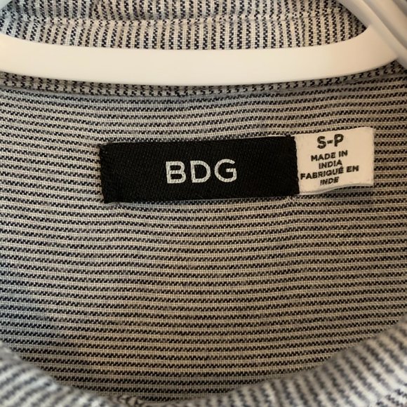 BDG Striped Button-front Shirt - Picture 3 of 3